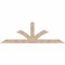 Ekena Millwork Richland Smooth Timber Gable Bracket, Douglas Fir, 96"W x 32"H x 5 1/2"D x 5 1/2"F, 8/12 Pitch GBW096X32X0606RIC00SDF - alternate 1